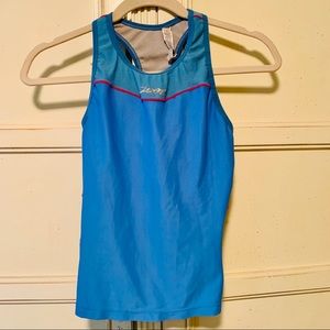 Zoot Triathlon Blue Racerback Top